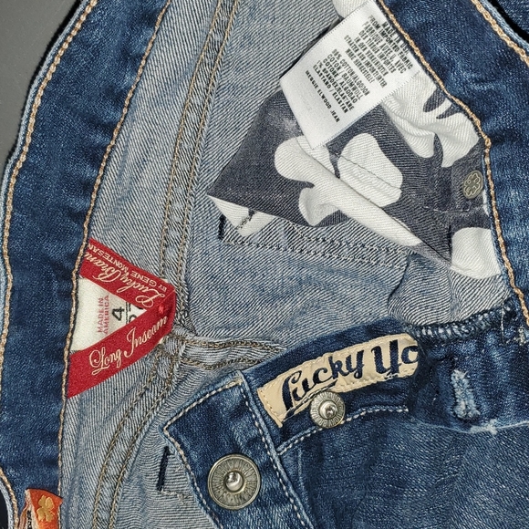 Lucky you Brand Jeans size 4 x 27"L - Picture 1 of 7